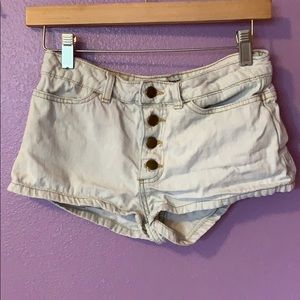 High waisted shorts